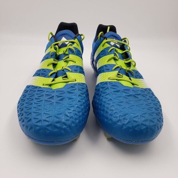 RARE adidas Mens RARE Ace 16.1 FG/AG Soccer Cleats AF5085 Blue Green Size 13 - Picture 5 of 11